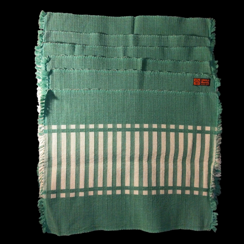 Aarong Bandladesh Green Placemats Set of 12